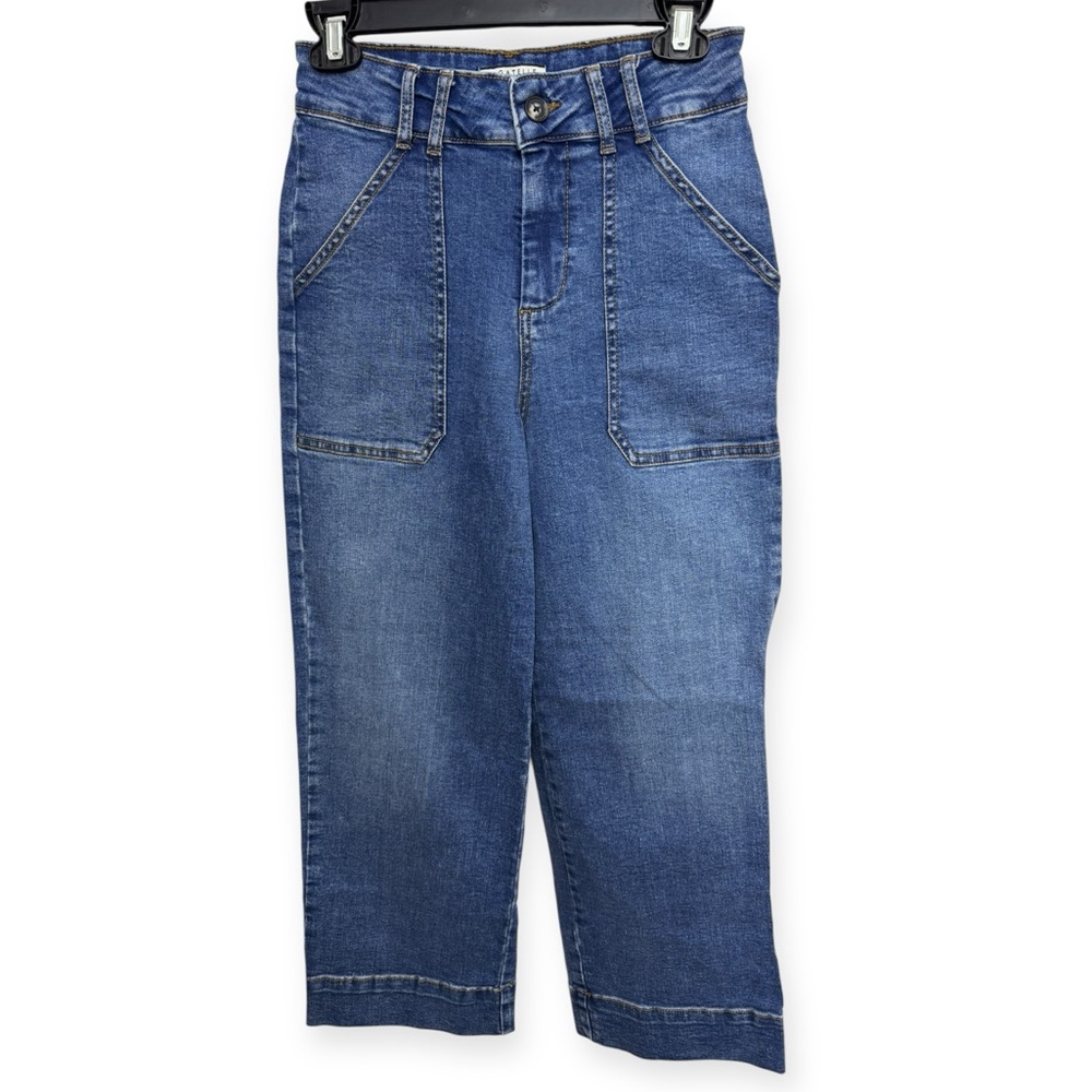 Bagatelle Blue Ankle Cropped Jeans
